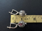 Pomegranate earrings Silver 925