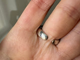 Set Ring Earrings floral Silver 925
