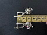 Pomegranate earrings Silver 925