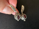 Pomegranate earrings Silver 925