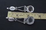 SET Silver 925 real Gold plated Earrings and Ring