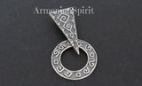 Silver 925 earrings Ethnic Geometric Jewelry Armenian sterling 925
