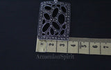 SET jewelry 925 SILVER Marcasite Large ring earrings