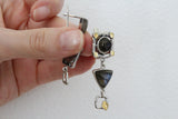 Labradorite earrings Sterling silver 925