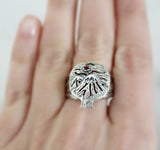 Pomegranate Ararat Mount earrings ring pendant STERLING SILVER 925