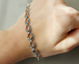 Marcasite bracelet Delicate bracelets narrow STERLING SILVER 925