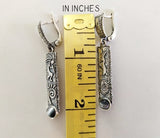Kokopelli flute player Jewelry SILVER 925 Earrings