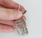 Modern ring women SILVER 925 Concave ring ladies Abstract