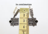 Earrings SILVER 925 Small With black onyx stone