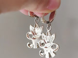Earrings Silver 925 Lightweight Marcasite jewelry