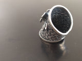 Floral silver ring Women jewelry with flowers Sterling beautiful gifts