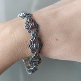 Marcasite bracelet Silver 925 marcasite
