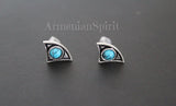 Silver cuff earring only for Left ear and a pair of tiny studs CHOOSE