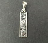 Pendant Pomegranate and grape Sterling silver 925
