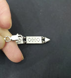 Silver 925 bracelet in ethnic style with black onyx Armenian Jewelry