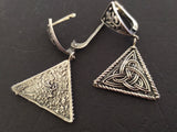 Earrings sterling silver 925 jewelry Armenian traditional