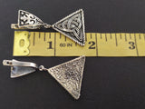 Earrings sterling silver 925 jewelry Armenian traditional