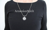 Ethnic earrings Sterling silver 925 Armenian handmade jewelry