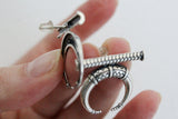 Ethnic stud earrings Sterling silver 925 Armenian jewelry