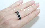 Ring Armenian with cross men God Bless and Save Sterling silver 925
