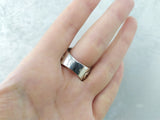 RING STERLING SILVER 925 Carnelian natural jewelry filigree One of a kind