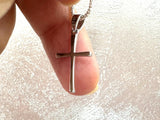 Minimalist small cross light weight  SILVER 925 Orthodox Catholic crosses