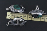 Upgrade your jewelry game with our 925 silver collection from Armenia. Adorn yourself with our vintage filigree earrings, handcrafted with velvet green malachite. Bring a touch of tradition and elegance into your wardrobe, reminiscent of treasures from your grandmother's jewelry box. Shop now for high-quality, unique pieces.