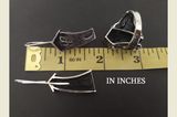 House earrings Silver 925 hooks