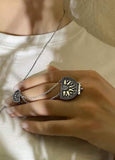 Necklace ring earrings Silver 925 Armenian Spirit