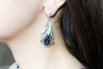 Earrings carbide calla silver 925 Armenian Spirit