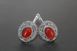 buy beautiful handmade earrings sterling with natural gemstone. This silver ring and earrings with brown carnelian are truly a royal jewelry that will be rightfully appreciated by both a mature lady and a young girl. Silver is one of the most noble and precious metals, its appearance is excellent. And jewelry made from this material looks truly aristocratic and sophisticated. These jewelry are a magnificent accessory that will not lose their value and relevance for many years.