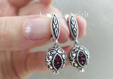 Pomegranate earrings Silver 925