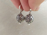 Pomegranate earrings Silver 925