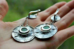 Labradorite blue Earrings Silver 925