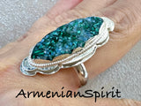 Ring turquoise sterling silver 925