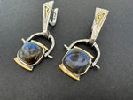 Add a touch of elegance to your vacation attire with these exquisite Labradorite gem dangle earrings from Armenian Spirit jewelry store. Made from high quality sterling silver 925, they are not only a stylish accessory, but also a delicate birthstone that brings love. Enjoy discounts and free shipping worldwide when you purchase online.
