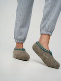 Chuni sheep wool 100% gray slippers