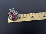This exquisite pomegranate brooch is expertly crafted from high quality sterling silver 925, making it a stunning addition to any jewelry collection. With its vibrant red stones, this brooch pays tribute to the rich cultural heritage of Armenian gifts. Enjoy the added benefits of free shipping worldwide and exclusive discounts.
