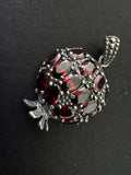 Pomegranate Silver 925 Pendant zircon