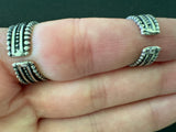 Double ring Sterling silver 925