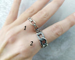 Chain design ring Silver 925