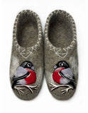Slippers Sheep Felt Woolen Home shoes US7 UK5