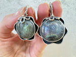 Jewelry set labradorite silver 925