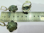 Jewelry set labradorite silver 925