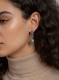 Earrings dangle ethnic Sterling silver 925