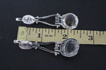 SET Silver 925 real Gold plated Earrings and Ring
