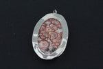 Pendant Silver 925 leopard jasper