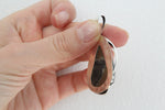 Pendant Silver 925 brown black agate