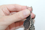 Armenian jewelry Large Earrings Sterling silver 925