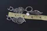 Armenian jewelry Large Earrings Sterling silver 925